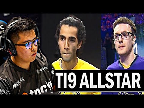 BOSS TIMS NAKIPAGBAKBAKAN SA TI9 ALLSTAR MATCH
