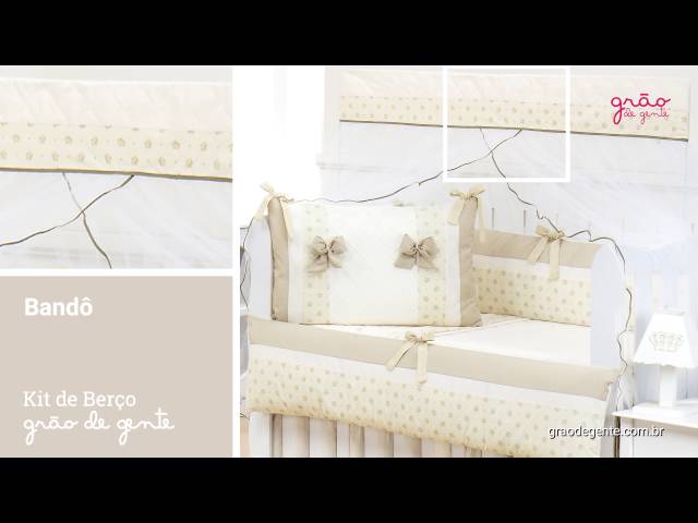 Quarto para Bebê sem Cama Babá Nobreza Cáqui | Ref: 61736