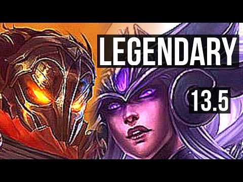 VIKTOR vs SYNDRA (MID) | 9/0/3, Legendary, Rank 9 Viktor | TR Grandmaster | 13.5