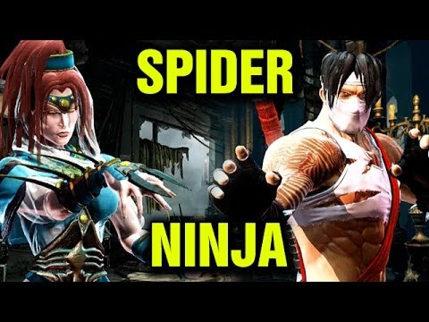 A Spider, A Ninja = SPIDER NINJA!