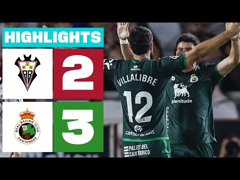 ALBACETE BP 2 - 3 REAL RACING CLUB | RESUMEN LALIGA HYPERMOTION