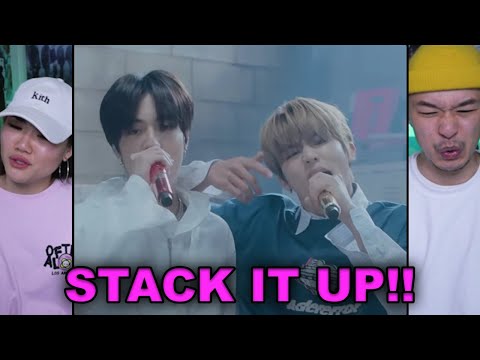 TREASURE : PARK JEONG WOO x HARUTO - Stack It Up COVER | REACTION!