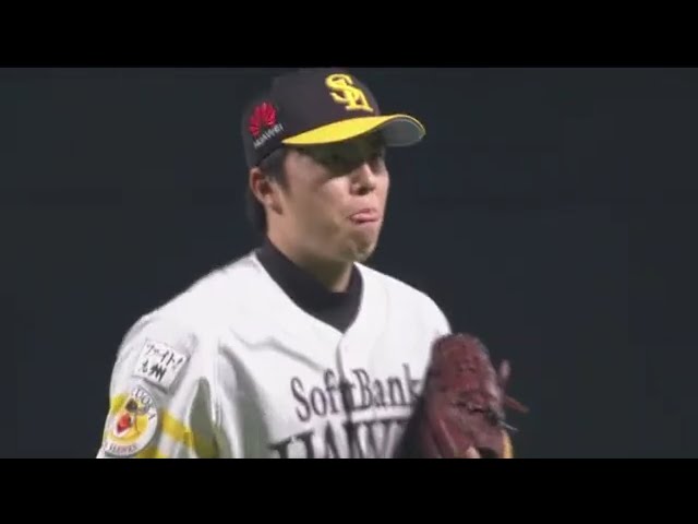 【6回表】ピンチで登板もホークス・田中が好リリーフでアピール!! 2018/3/23 H-C