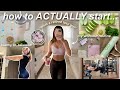 How To ACTUALLY Start Working Out ‍ ️ Fitness Health Clean Eating From A Retired LAZY Girl