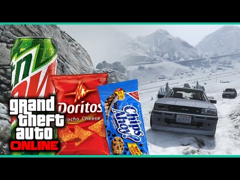 GTA Online E24 - #FutoMtChiliadSnowChallenge (PS4)