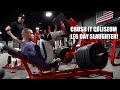 Pump Sessions Return! Leg Day Slaughter at Crush It Coliseum