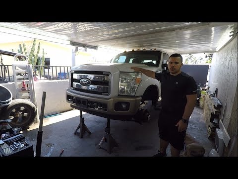 2011-2016 Ford F-250 6" inch Rough Country Lift Install