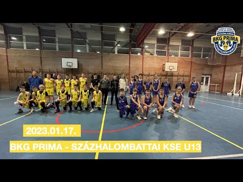 2023.01.17 BKG PRIMA - SZÁZHALOMBATTAI KSE U13