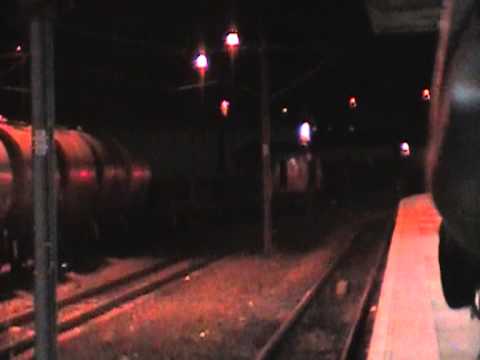 60091 Thrashes and Clags through Doncaster working 6M30 Doncaster - Warrington