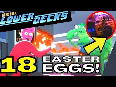 Star Trek Lower Decks Season 2 Episode 6 All the Easter Eggs, References and Things You Missed!
