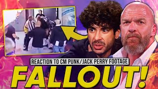 Backstage WWE & AEW Fallout Following CM Punk/Jack Perry Footage On Dynamite