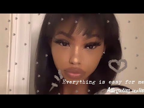 Everything is easy for me: ONE AFFIRMATION!! 💋