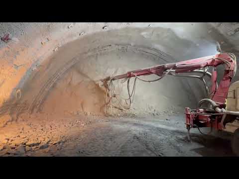 În interiorul tunelurilor în construcție pe sectorul A1 Holdea - Margina, 20 ianuarie 2026