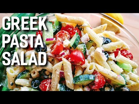 Greek Pasta Salad | Quick Summer Meals