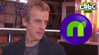 Le nouveau Docteur, Peter Capaldi, parle de Clara et des monstres (CBBC)