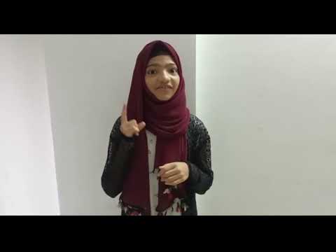 1std maharashtra state board subject English A happy song | Suhaima Bangara