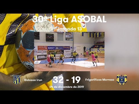 LIGA ASOBAL J13: Bidasoa Irún - Frigoríficos Morrazo 32-19