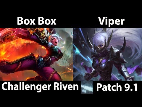[ Box Box ] Riven vs Irelia [ Viper ] Top - Twitch Rivals