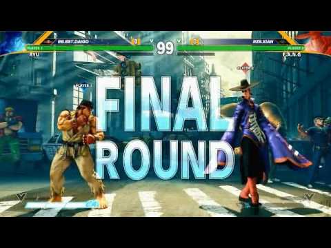 [SFV]DreamhackSummer2016 スト5 TOP32Winners ウメハラ(Daigo Umehara)  vs Xian