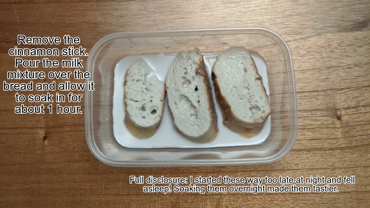 Make homemade Torrijas with Miss Rose