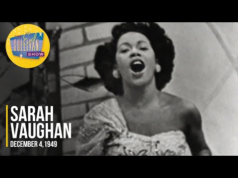 Sarah Vaughan "Fool's Paradise" on The Ed Sullivan Show