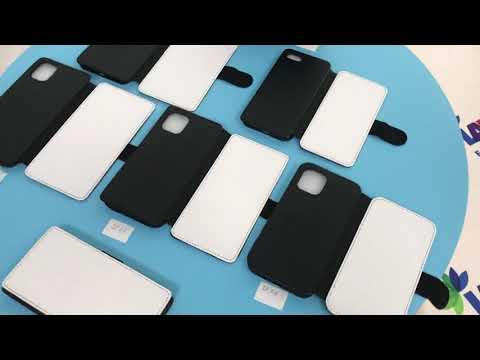 Lancoda Sublimation Leather Wallet Phone Cover