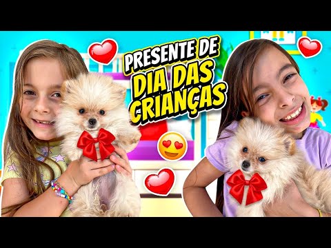 Melhor presente surpresa de dia das crianças | Jéssica Godar e Laurinha e Helena e Gabriel