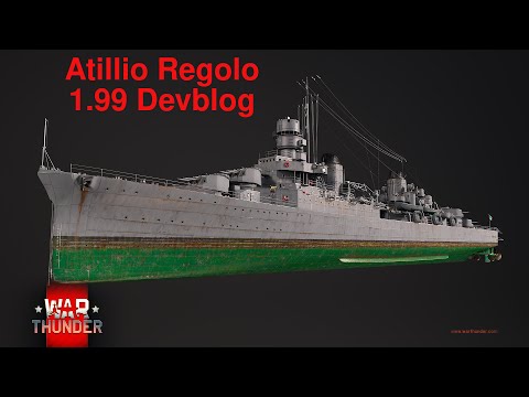 Attilio Regolo - Italy's Light Cruiser [War Thunder 1.99?? Devblog]