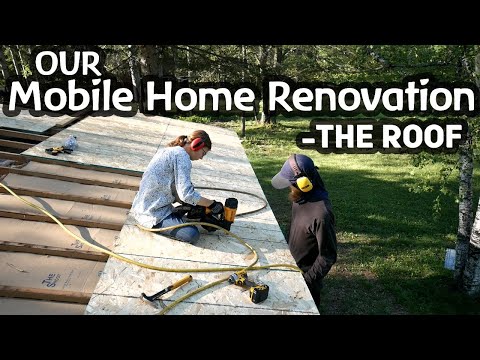 image-What is the cheapest roof to put on a mobile home?