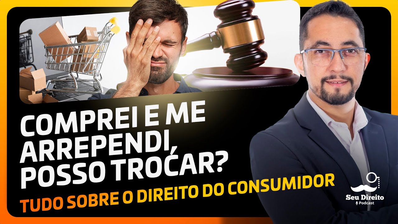 Comprei e me arrependi: Posso trocar ou devolver?