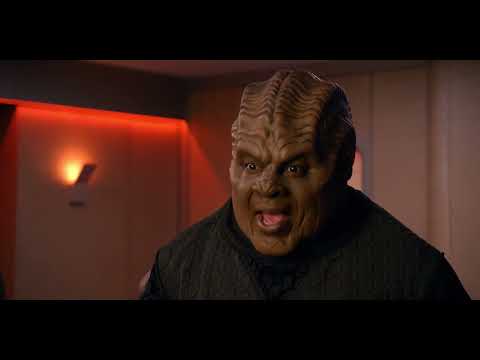 Topa confronts Klyden and Bortus with her original gender...