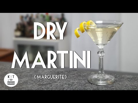 Martini Cocktail Dry (Marguerite) und warum James Bond keinen Martini trinkt