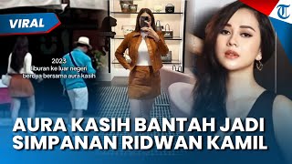 Klarifikasi Aura Kasih seusai Disebut Liburan Bareng Ridwan Kamil, Tuding Penyebar Foto Pakai AI