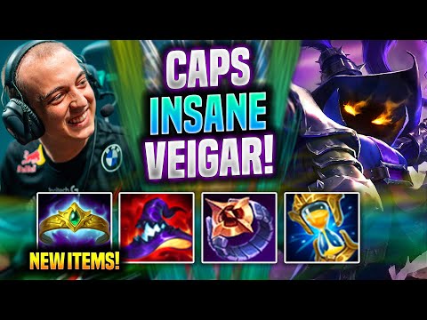 CAPS IS INSANE AS VEIGAR WITH NEW ITEMS! - G2 Caps Plays Veigar MID vs Vex! | Preseason 2022