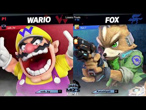 Smash @ Miz's WiFi 8 - Katahlyst (Fox) vs. sab_by (Wario) Losers Finals