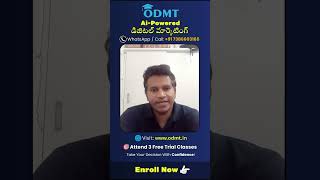 Digital Marketing Course in Hitech City by ODMT - Student Review-7386603165#odmt #shorts #trending