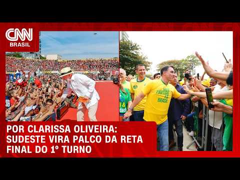 Campanha presidencial entra na reta final com disputa por Sudeste e Nordeste | BASTIDORES CNN