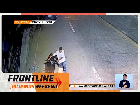 Dalawang tirador ng motorsiklo, sapul sa CCTV Frontline Weekend