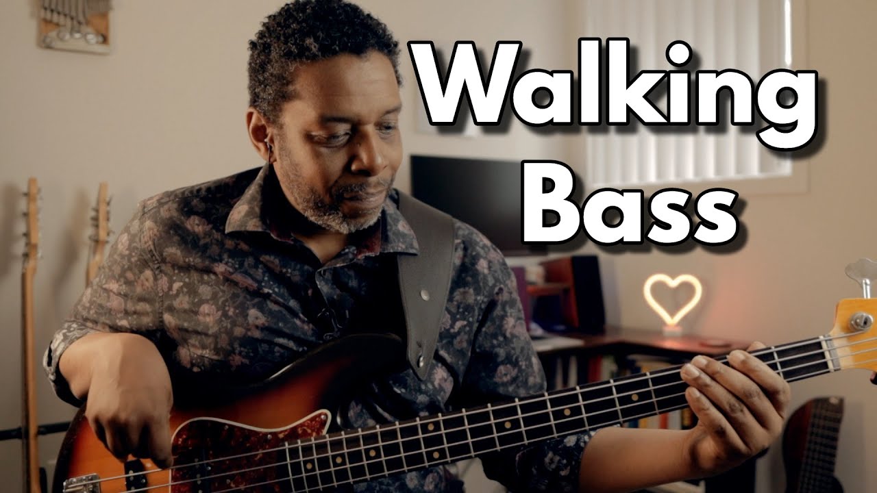 Playing Walking Bass Lines Is Easier Than You Think