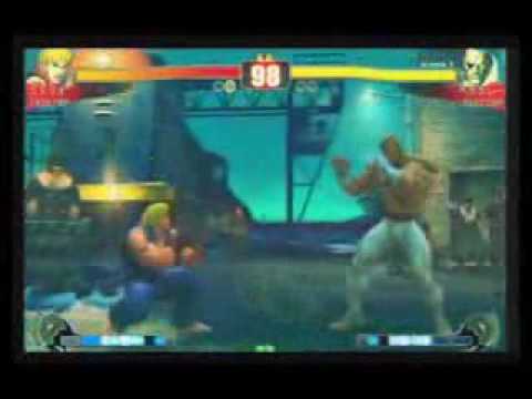 Emilio (Ken) vs. Vega Curry (Sagat)