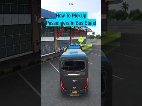 How To PickUp Passengers From Bus Stand | Bus Simulator Indonesia | Bus Game | Games | RJN #gaming