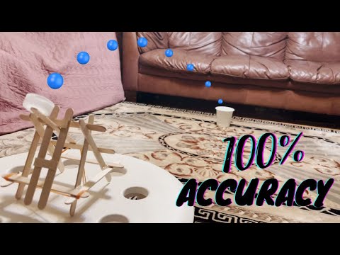 Accurate Catapult With Popsicle Sticks