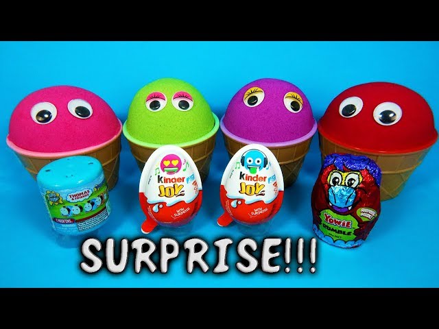 kinetic sand ice cream cups surprise toys