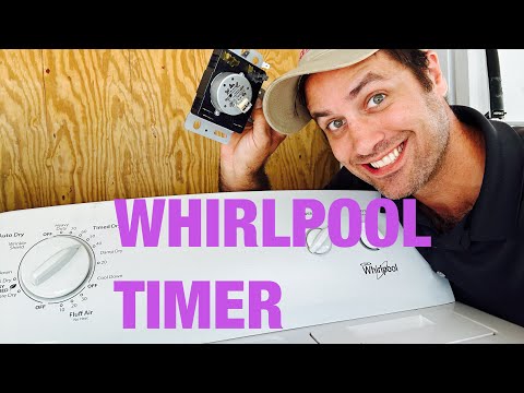 How to replace the timer on a whirlpool dryer | timer shaft broke | W10436303 timer