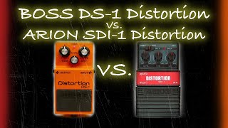 Video thumbnail for Comparison #15: Boss DS-1 Distortion vs. Arion SDI-1 Distortion by Pedal Sessions