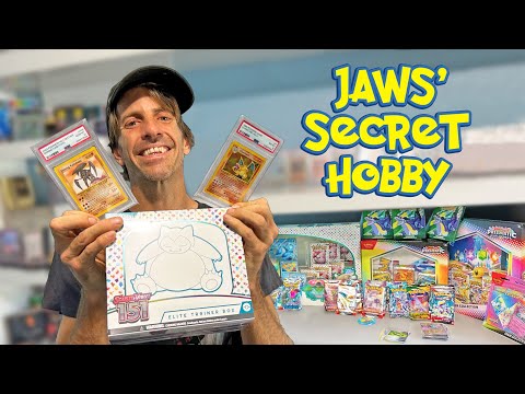 Jaws’ Hidden Hobby: Checking Out His Rare Pokemon Card Collection
