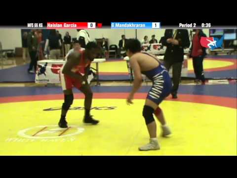 66 KG Consolation SF - Haislan Garcia CAN vs Mandakhrara MGL