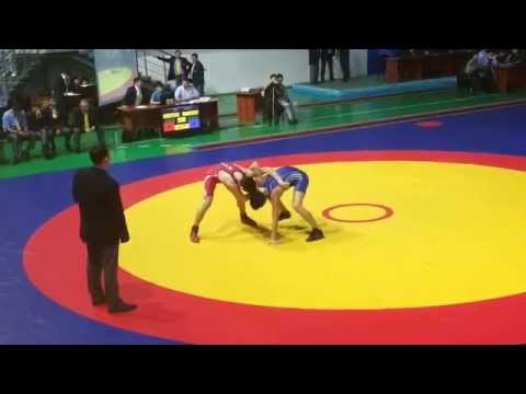 чемпионат республики Казахстан по вольной борьбе среди кадетов Усть-Каменогорск 2014