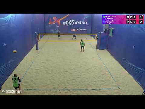 14:35 D. Svyrydenko / I. Skrynnik - A. Matvieiev / Y. Sulyma 18.11.2022 | Winners Beach Volleyball