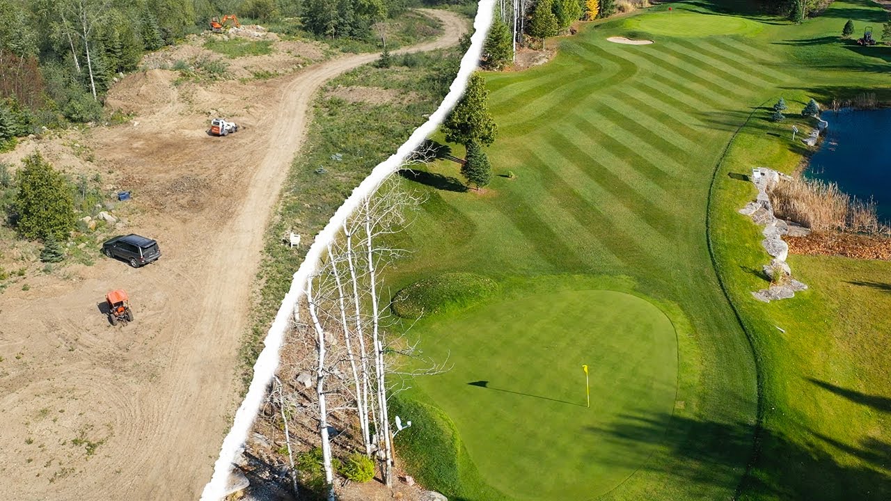 I Built a Backyard Golf Course in One Year